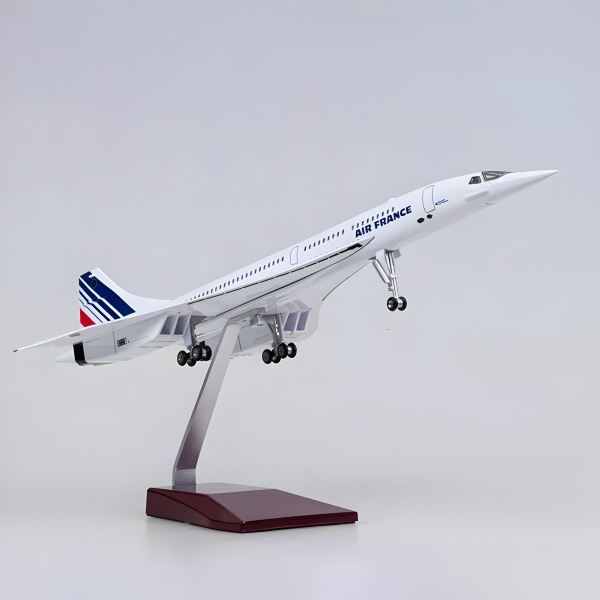 1/125 Concorde Air France, Hazır Yolcu Uçağı Maketi (50 cm)