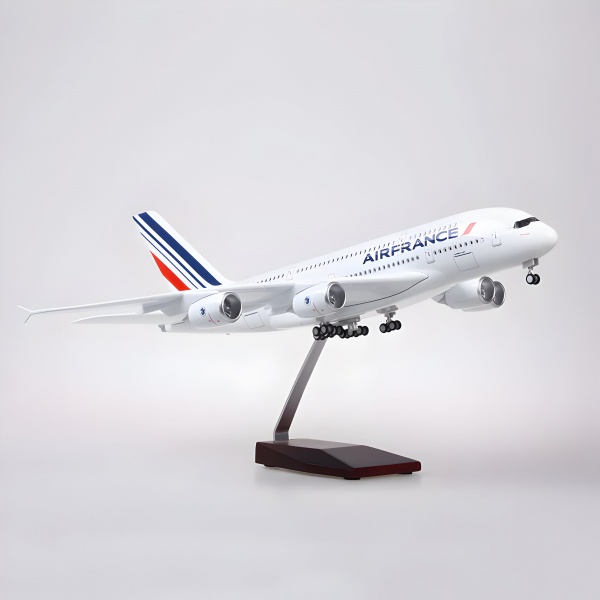 1/160 Airbus A380 Air France, Hazır Yolcu Uçağı Maketi (45,5 cm)