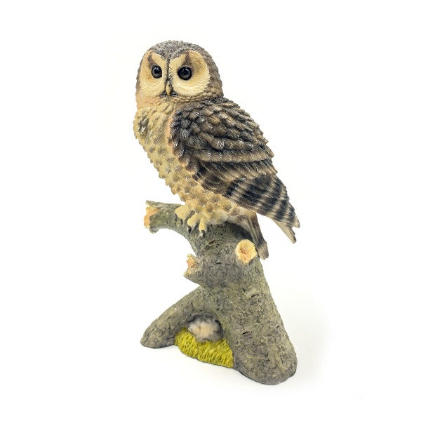 Baykuş Figürü, El Boyaması 12.5x7.5x19 cm