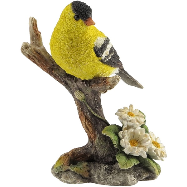 Saka Kuşu Figürü, El Boyaması 9x6.5x11.5 cm