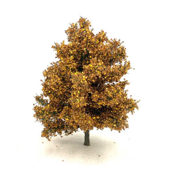 Sonbahar Sonu Çınar Ağacı Maketi (19 cm)