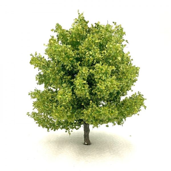 Yaz Yeşili Çınar Ağacı Maketi (19 cm)