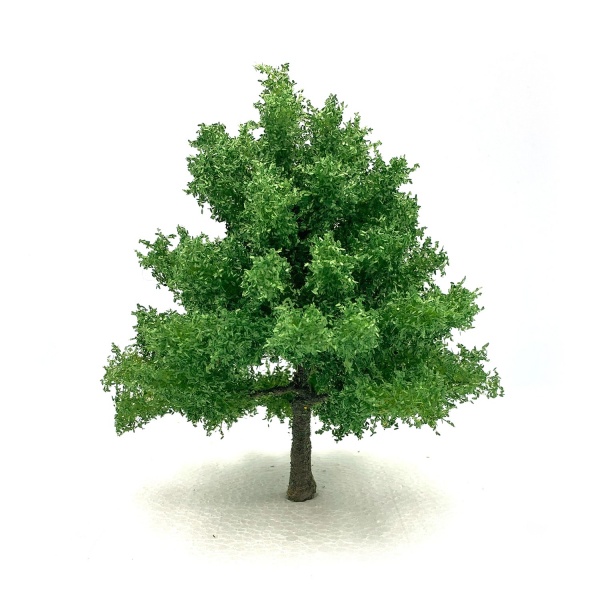 Yaz Yeşili Meşe Ağacı Maketi (19 cm)