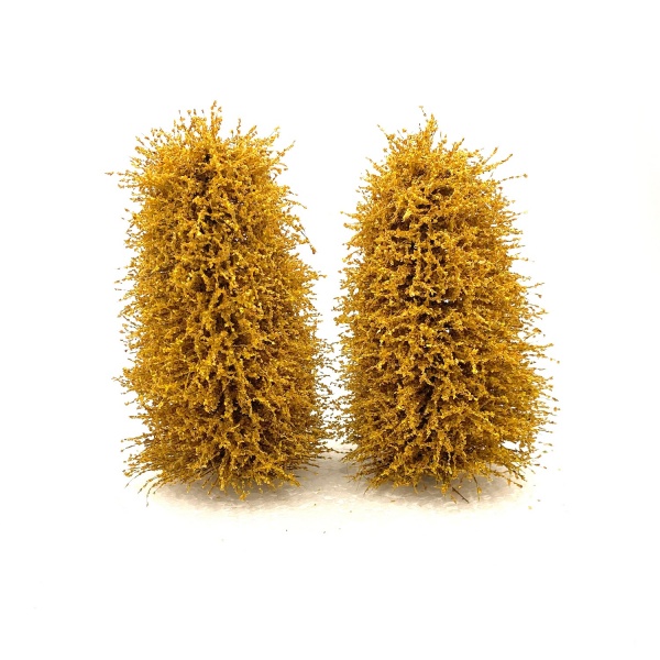 Sonbahar Sonu Yapraklı Yüksek Çalılık 13 cm (2 Adet)