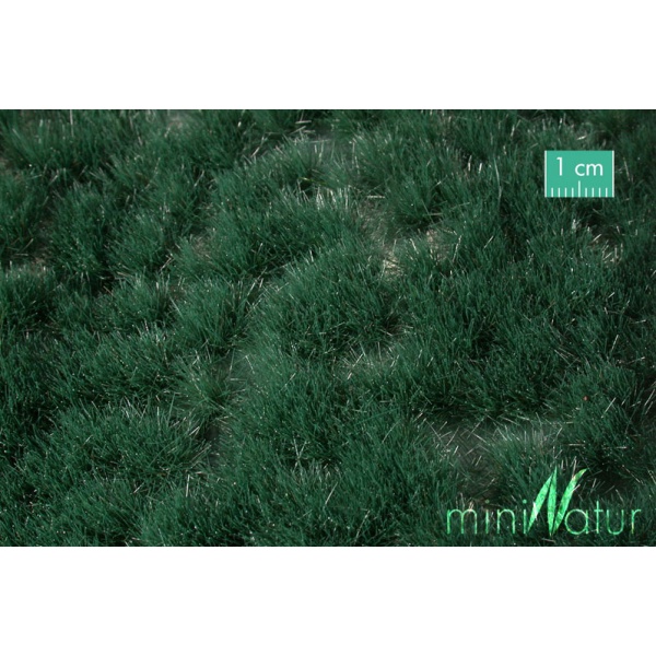 4mm Koyu Yeşil Kümeli Çim Öbeği (30 x 4 cm)