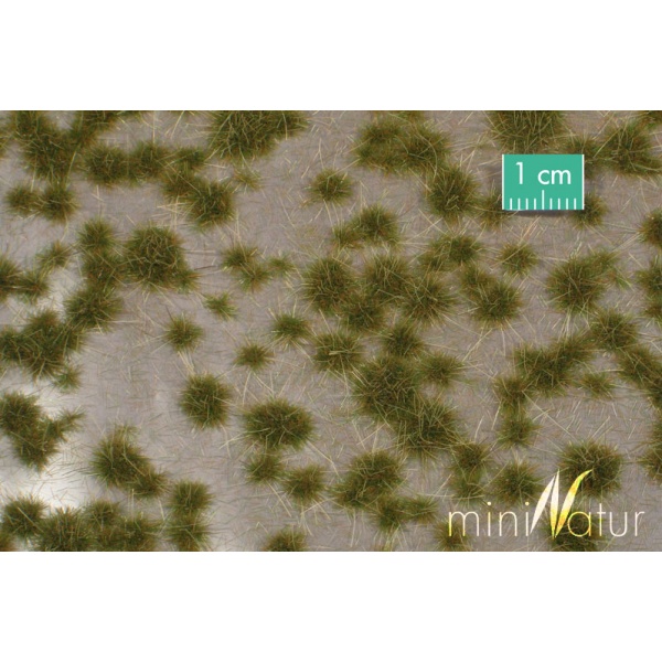 4mm Sonbahar Öncesi Yeşili Çim Öbeği (30 x 4 cm)