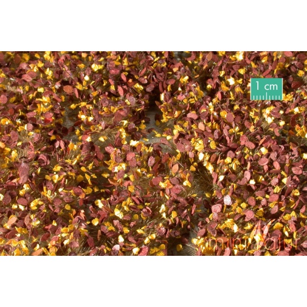 6,5mm Sonbahar Sonu Yapraklar Düşmüş Çim Öbeği (30 x 4 cm)