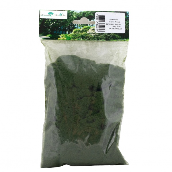 2mm Yaz Yeşili Statik Çim (50 gr)