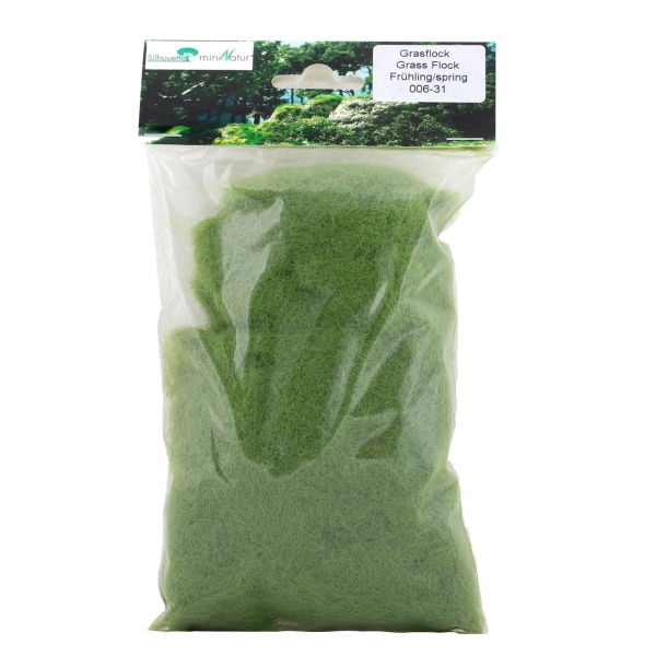 6,5mm İlkbahar Yeşili Statik Çim (50 gr)