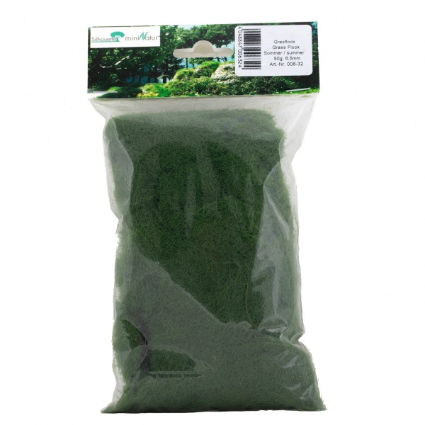 6,5mm Yaz Yeşili Statik Çim (50 gr)