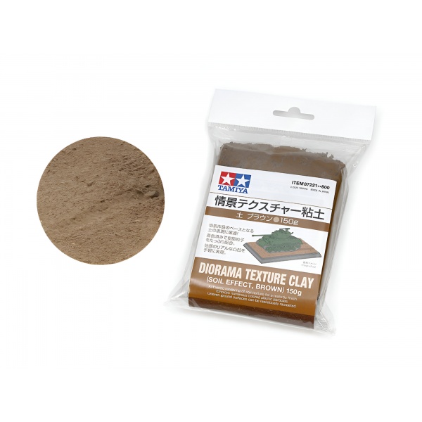 Texture ClaySoil Brown - Zemin Dokusu Macunu (150 gr)