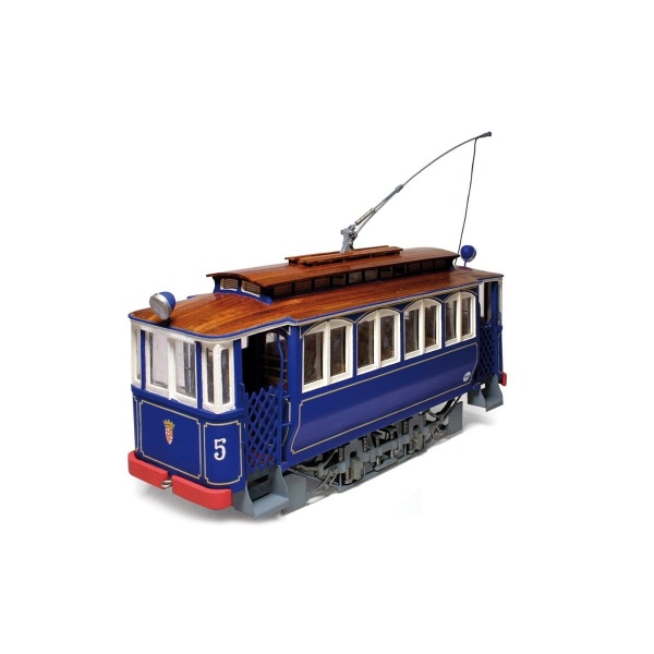 1/24 Barselona Tibidabo Tramway Ahşap Maket Kiti