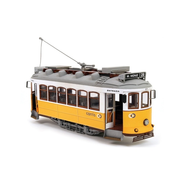 1/24 Lizbon Tramway Ahşap Maket Kiti