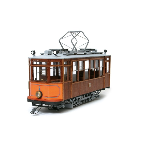 1/24 MaIIorca SoIIer Tramvay Ahşap Maket Kiti