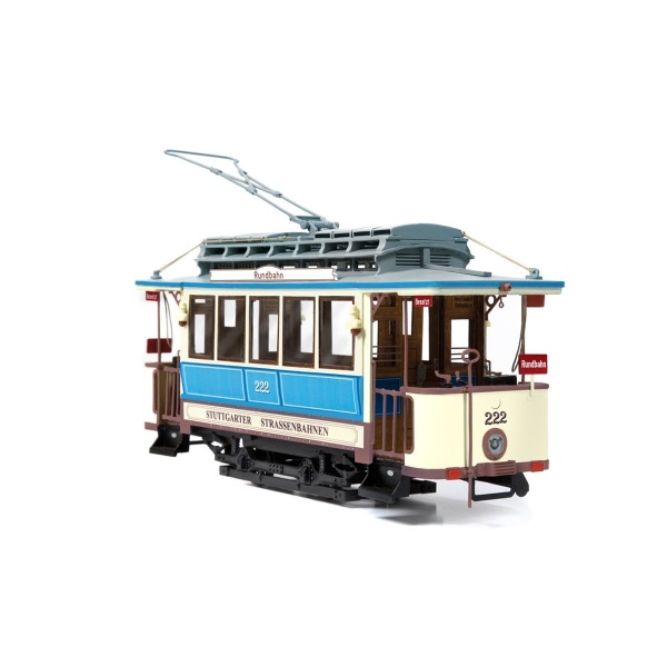 1/24 Stutgart Tramvay Ahşap Maket Kiti