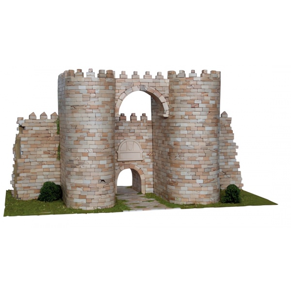 1/100 Alcazar'S Kapısı- XII. Ispanya Taş Maket Kiti (4500 Parça)