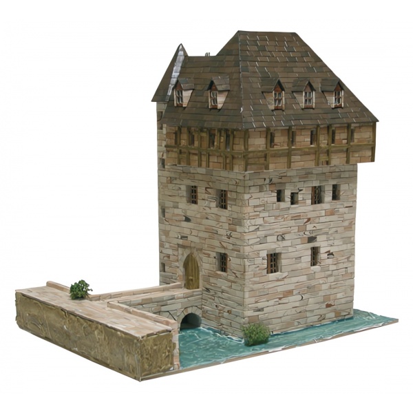 1/100 Crupet Kalesi - XIII. Belçika Taş Maket Kiti (2850 Parça)