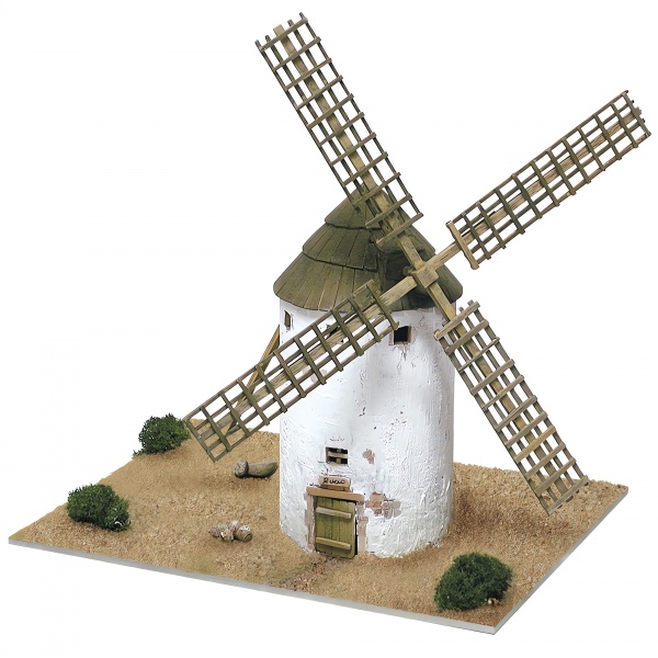 1/125 La Mancha Değirmeni Taş Maket Kiti (1250 Parça)