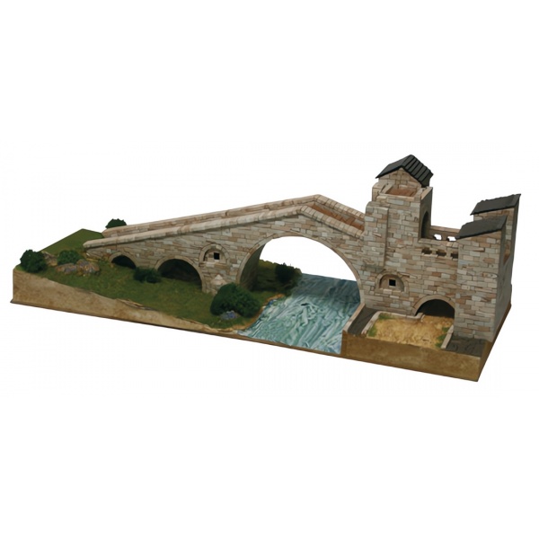 1/150 Camprodón Köprüsüı- XIII. Ispanya Taş Maket Kiti (3300 Parça)