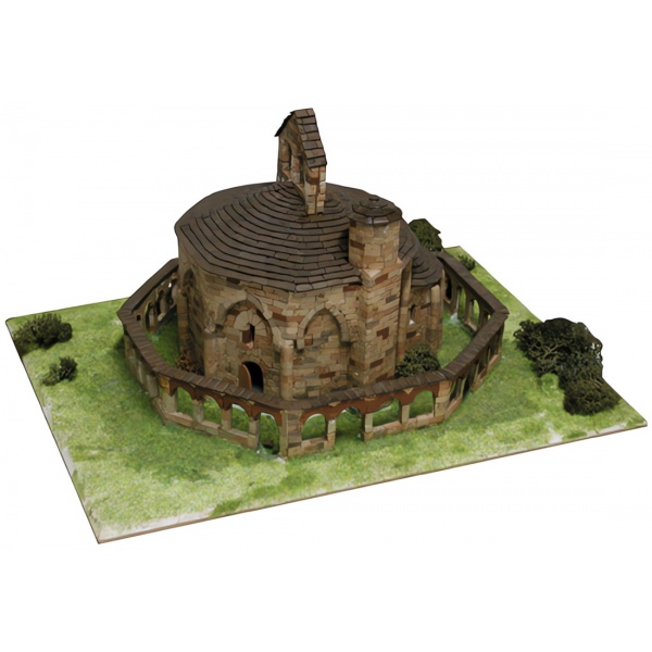 1/150 Eunate Kilisesi - XII. Ispanya Taş Maket Kiti (2600 Parça)