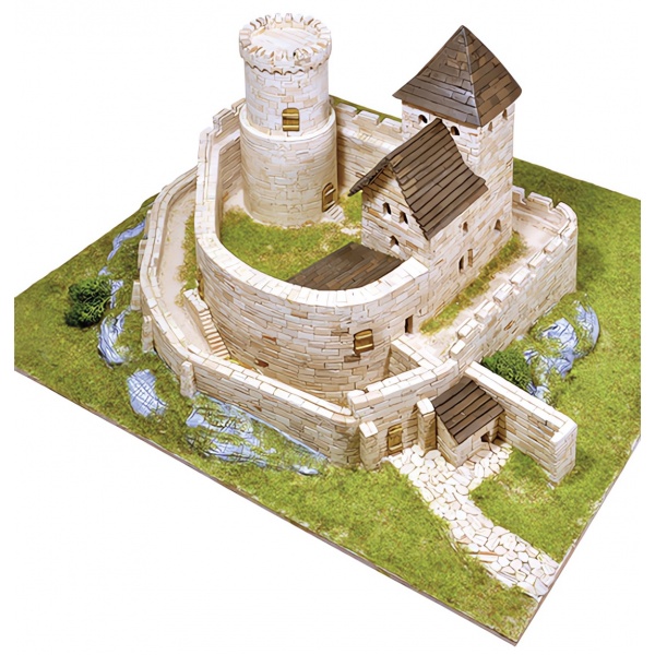 1/160 Bedzin Zamek Castle - XIV Polonya Taş Maket Kiti (3550 Parça)