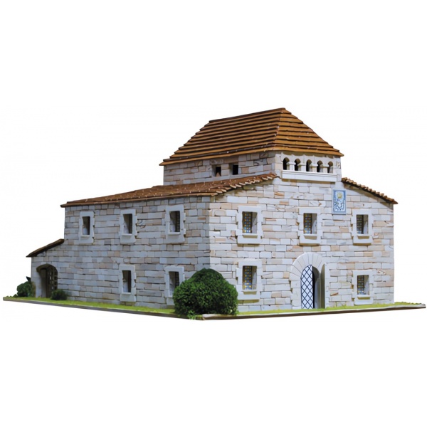 1/50 Barça's Masia Çiftliği- XVII. İspanya Taş Maket Kiti (3900 Parça)