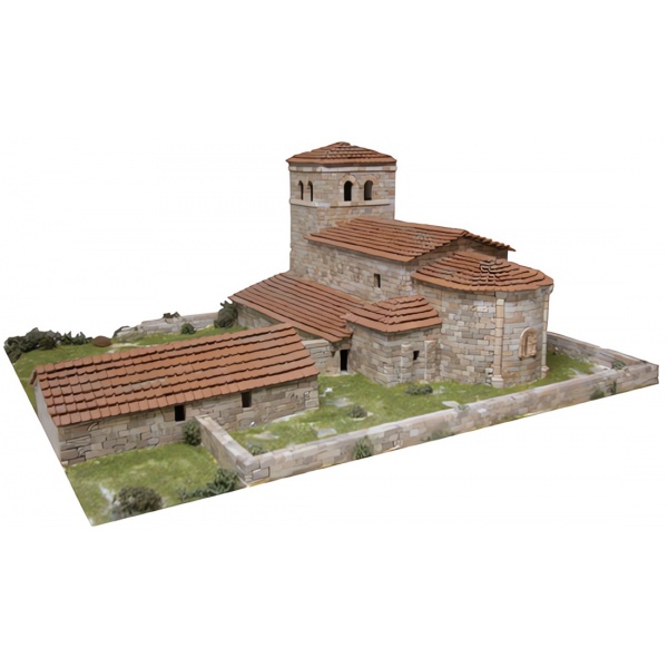 1/65 San Andres  Kilisesi - XII. Ispanya Taş Maket Kiti (5400 Parça)