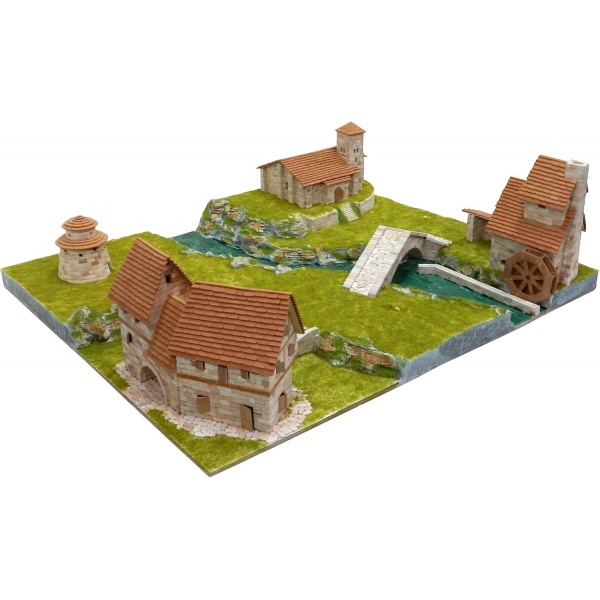 Köy Evleri Dioraması Taş Maket Kiti (6100 Parça)