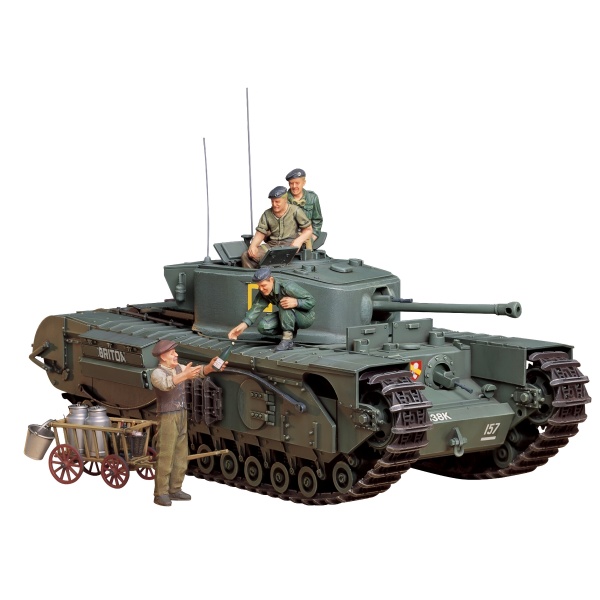 1/35 British Churchill Mk.VII Plastik Tank Maket Kiti