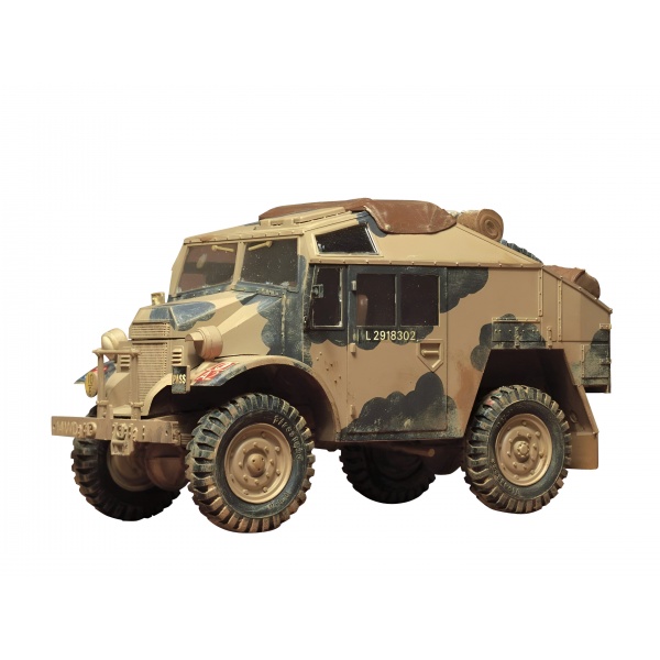 1/35 British Quad Gun Tractor Plastik Askeri Araç Maket Kiti