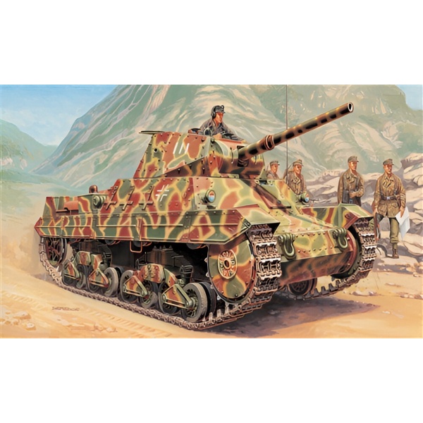 1/35 Carro Armato P 40 Plastik Askeri Araç Maket Kiti