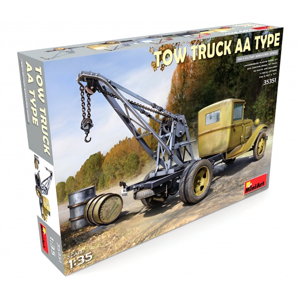 1/35 Çekici Kamyon AA Tip Plastik Araç Maket Kiti