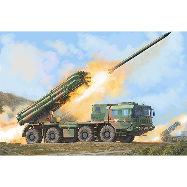 1/35 Chinese PHL-03 Multi.Laun.Rocket System Plastik Askeri Araç Maket Kiti