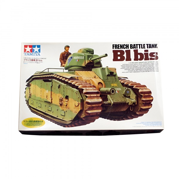 1/35 French B1 bis Plastik Tank Maket Kiti