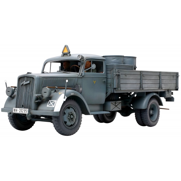 1/35 German 3 Ton 4X2 Cargo Truck Plastik Askeri Araç Maket Kiti