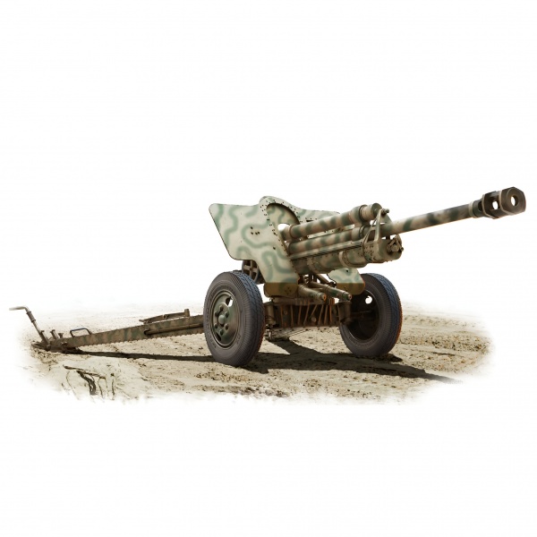 1/35 German 7,62 cm F.K 39 Plastik Askeri Top Maket Kiti