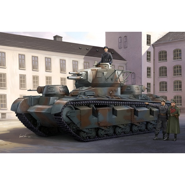 1/35 German Neubaufahrzug (RheinmetaII) Plastik Tank Maket Kiti