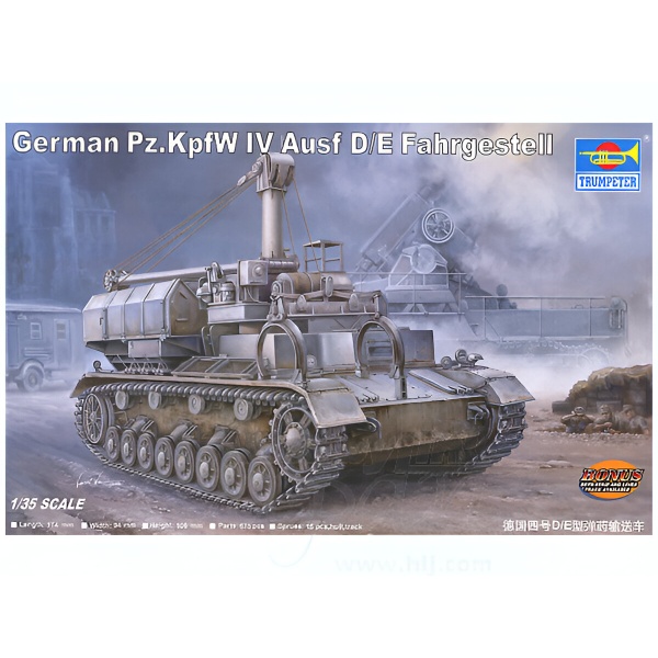 1/35 German  Pz.Kpfw IV Ausf D/E FahrgesteII Plastik Tank Maket Kiti