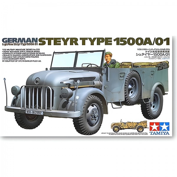 1/35 German Steyr Type 1500A/01 Plastik Maket Kiti