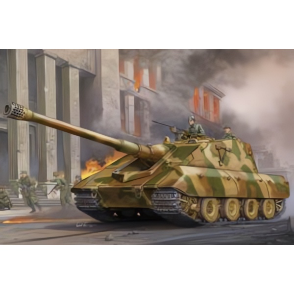 1/35 German StuG E-100 Plastik Tank Maket Kiti