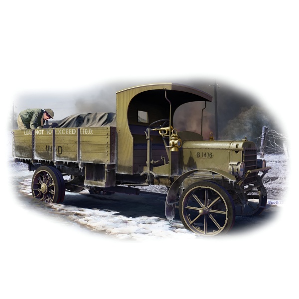 1/35 İngiliz B-Type Plastik Askeri Araç Maket Kiti