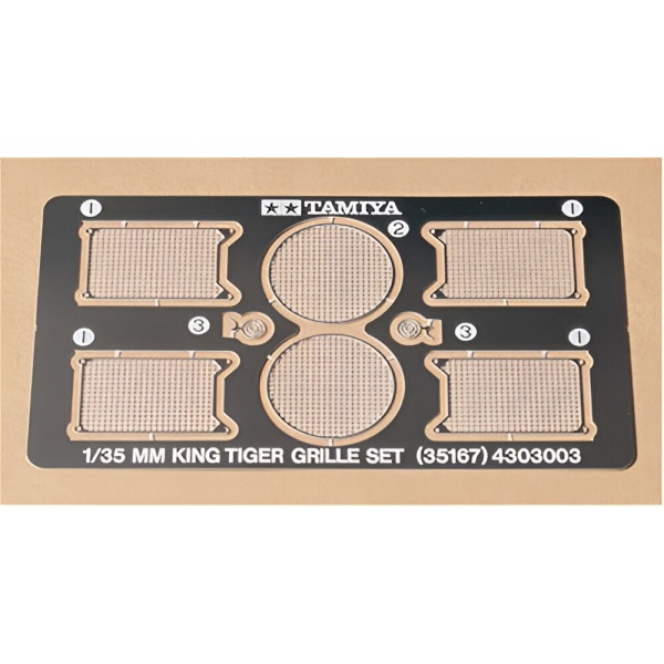 1/35 King Tiger Foto Etched Panjuru