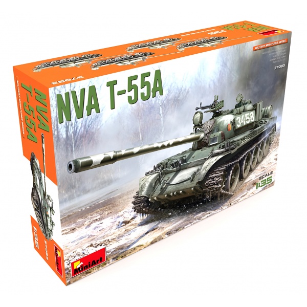 1/35 NVA T-55A Plastik Tank Maket Kiti