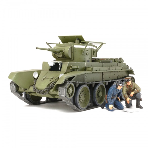 1/35 Russian BT-7 Model 1935 Plastik Tank Maket Kiti