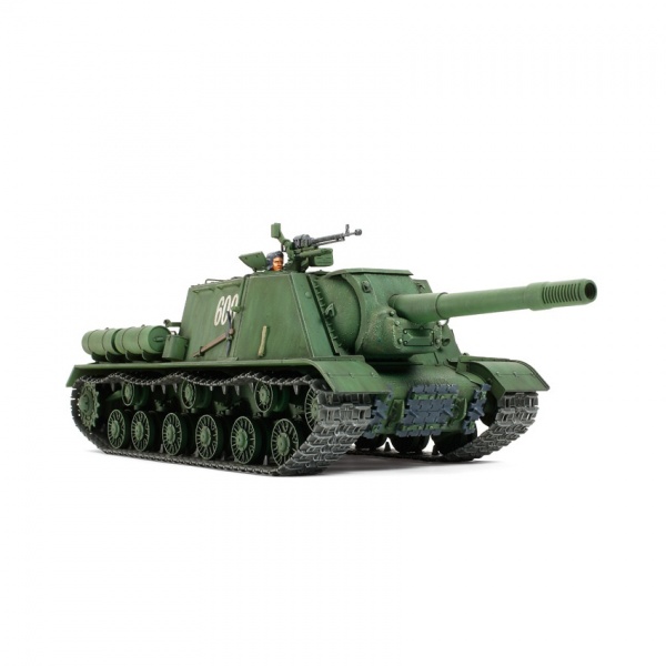 1/35 Russian JSU-152 Self-Propelled Gun Plastik Tank Maket Kiti
