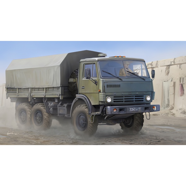 1/35 Russian KAMAZ-4310 Truck Plastik Askeri Araç Maket Kiti