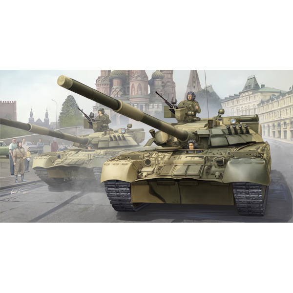 1/35 Russian T-80UD MBT Plastik Tank Maket Kiti