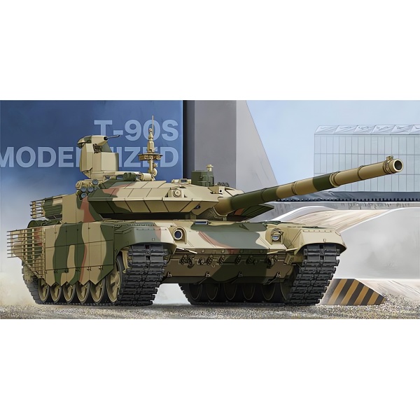1/35 Russian T-90S Modernise Plastik Tank Maket Kiti