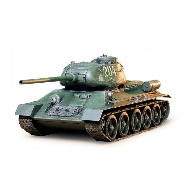1/35 Russian T34/85 Plastik Tank Maket Kiti