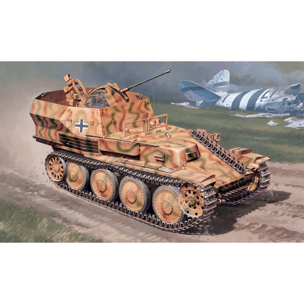 1/35 Sd.Kfz. 140 Flakpanzer Gepard Plastik Askeri Araç Maket Kiti